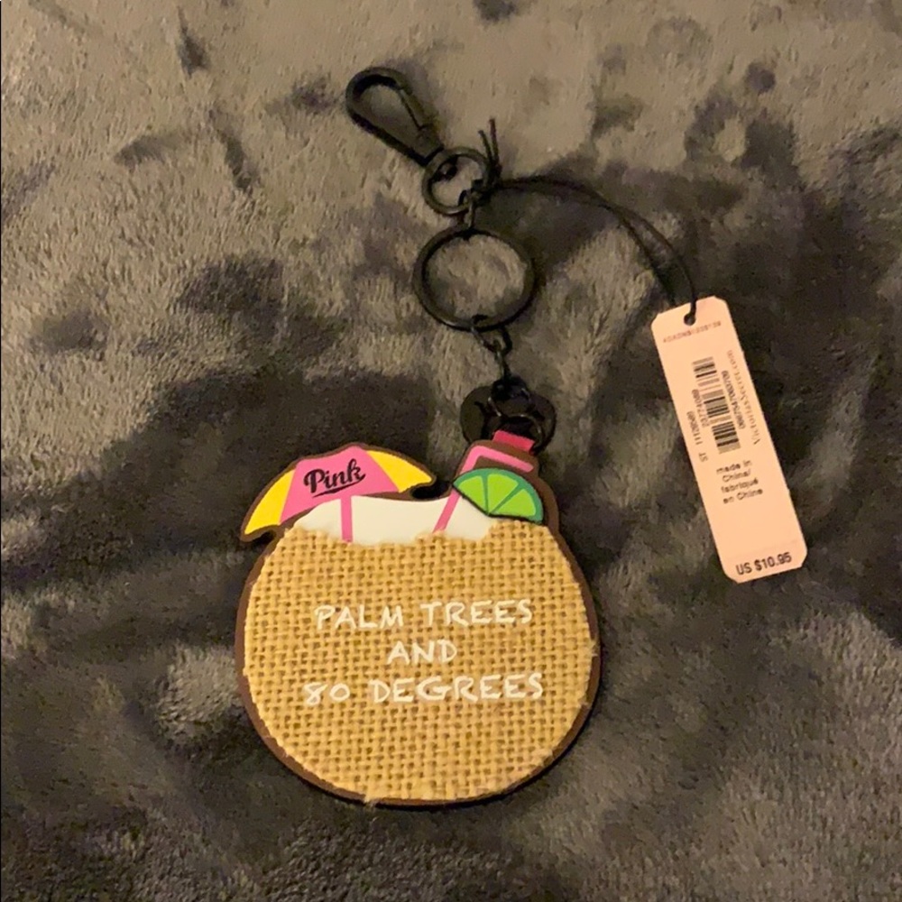 Pink Victoria’s Secret Keychain Mirror